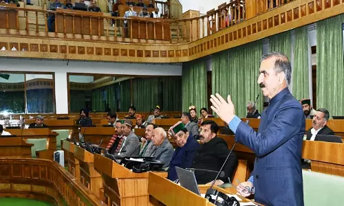 Shimla: हिमाचल विधानसभा में मॉनसून तबाही पर जोरदार हंगामा Shimla: हिमाचल विधानसभा में मॉनसून तबाही पर जोरदार हंगामा