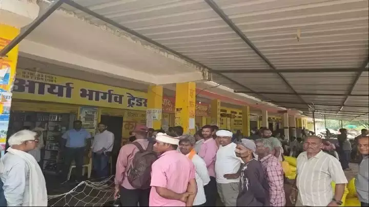 Rewa: सहकारी व निजी माध्यम से किया जा रहा खाद का वितरण