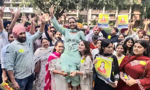 अध्यक्ष पद के लिए गौरव सोहल ABVP उम्मीदवार, सोपू ने अरदास को चुना