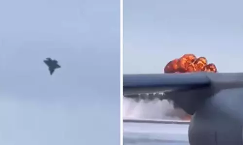 Alaska दुर्घटना से पहले F-35 पायलट ने 50 मिनट तक कॉल पर बिताया Alaska दुर्घटना से पहले F-35 पायलट ने 50 मिनट तक कॉल पर बिताया