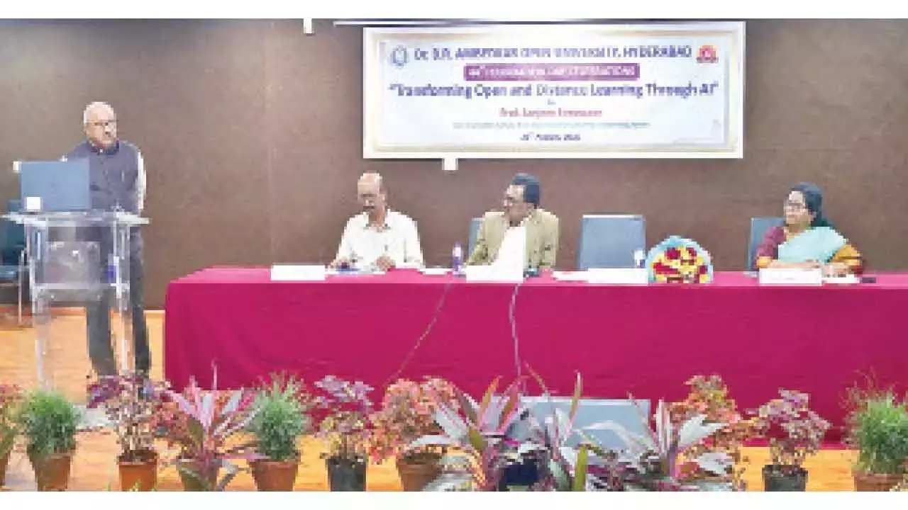 Telangana: डिजिटल नवाचार विश्वविद्यालयों के भविष्य को आगे बढ़ाने में सहायक