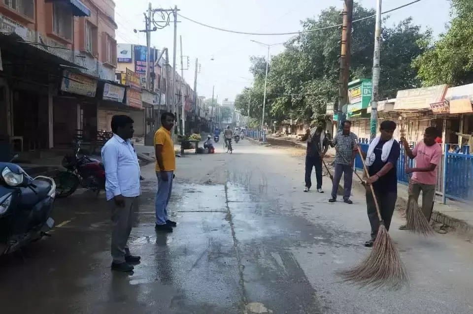 Sirsa: हरियाणा स्वच्छता अभियान के तहत सिरसा में कार्य