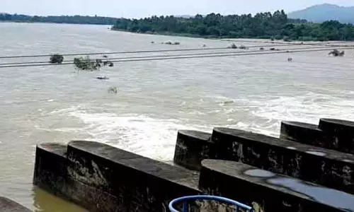 Pong dam का जलस्तर खतरे के निशान से ऊपर, उच्च निर्वहन जारी