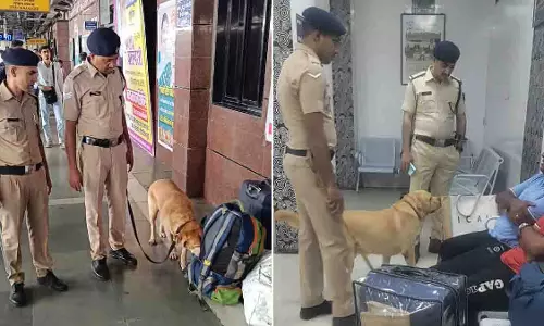 गणेश उत्सव में सुरक्षा कड़ी, दादर पर RPF ने लगाए खोजी कुत्ते