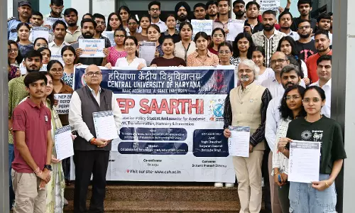 Narnaul: एनईपी सारथी रैली में शिक्षा पर जोर