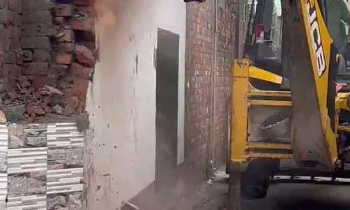 Amritsar: ड्रग तस्कर का निर्माण ध्वस्त