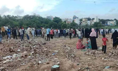 Chadarghat के पास मूसी नदी उफान पर, एक व्यक्ति लापता