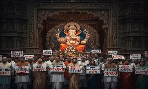 पूर्व सरपंचों ने बकाया भुगतान के लिए खैरताबाद गणेश में दिया प्रतिनिधि सौंपा