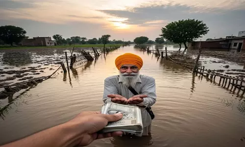 पंजाब बाढ़: CM भगवंत मान और आप विधायक देंगे एक महीने का वेतन राहत के लिए
