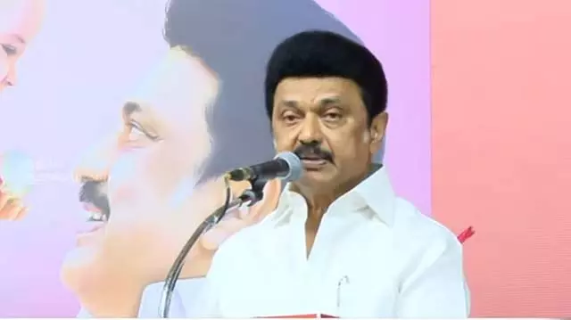 एमके स्टालिन DMK अध्यक्ष के रूप में अपने 8वें वर्ष में प्रवेश कर रहे है एमके स्टालिन DMK अध्यक्ष के रूप में अपने 8वें वर्ष में प्रवेश कर रहे है