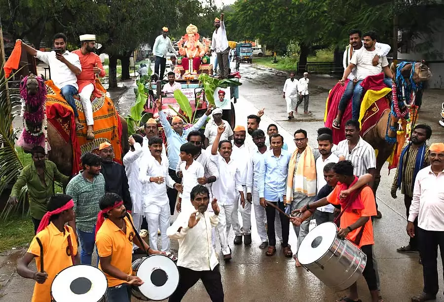 Karnataka : हर घर में गणेश चतुर्थी उत्सव Karnataka : हर घर में गणेश चतुर्थी उत्सव