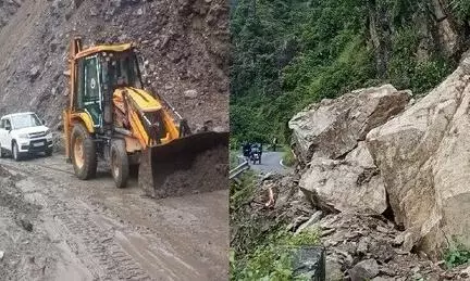 Jammu: बारिश से सड़क पर रोक, सूम्ब ब्लॉक प्रभावित Jammu: बारिश से सड़क पर रोक, सूम्ब ब्लॉक प्रभावित