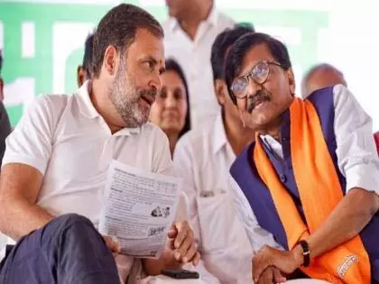 राहुल को बदनाम करने के लिए भाजपा किसी भी हद तक जा सकती है: Sanjay Raut राहुल को बदनाम करने के लिए भाजपा किसी भी हद तक जा सकती है: Sanjay Raut