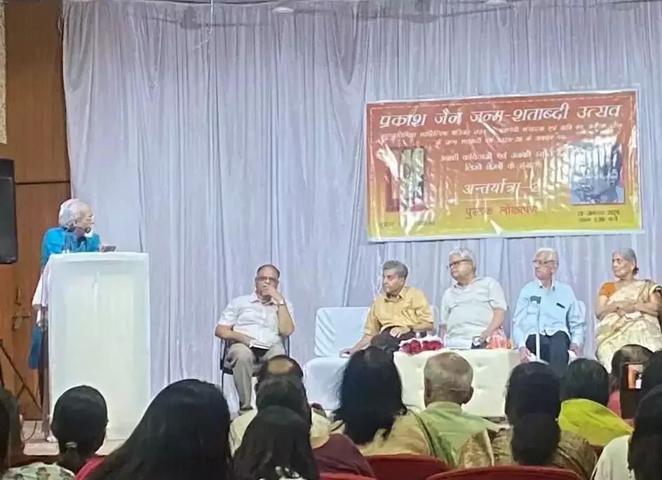 Ajmer: प्रकाश जैन ने पत्रकारिता के नए मानक तय किए Ajmer: प्रकाश जैन ने पत्रकारिता के नए मानक तय किए