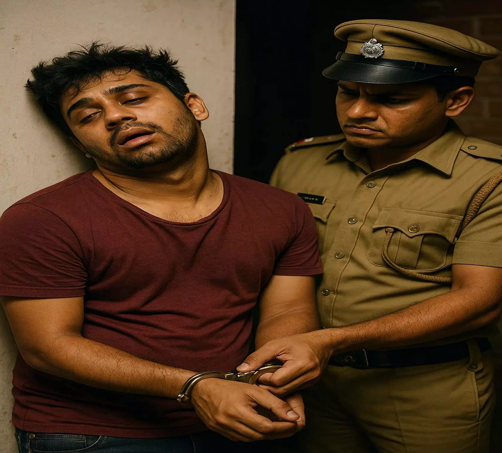 CG: शराब के नशे में धुत युवक गिरफ्तार CG: शराब के नशे में धुत युवक गिरफ्तार