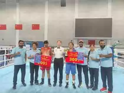 भारतीय मुक्केबाजों ने चीन में जीते 28 पदक भारतीय मुक्केबाजों ने चीन में जीते 28 पदक