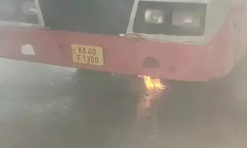 Shidalgatta : केएसआरटीसी बस में यात्री की मौत