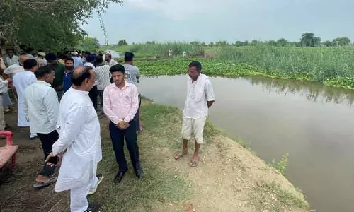 Punjab: नाले के लबालब होने से अबोहर के किसान संकट में Punjab: नाले के लबालब होने से अबोहर के किसान संकट में