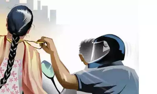Hyderabad: उप्पल भगायत में चेन स्नैचिंग की घटना