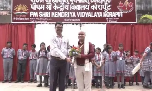राष्ट्रीय पुरस्कार के लिए चयनित Koraput KV शिक्षक सम्मानित राष्ट्रीय पुरस्कार के लिए चयनित Koraput KV शिक्षक सम्मानित