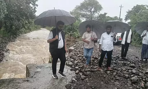 Aurad : पुल बह गए, घर पानी में डूब गए