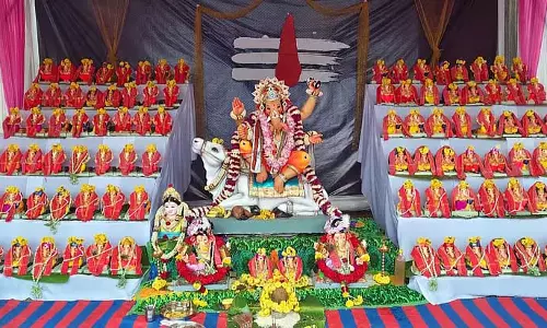 Srirangapatna : एक चौक में 101 गणेश प्रतिमाएँ