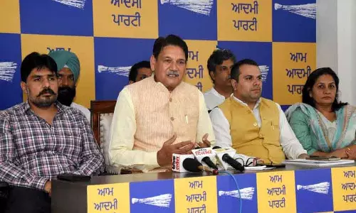 आप ने वी3 सड़कों को Chandigarh प्रशासन को हस्तांतरित करने पर भाजपा पर हमला बोला