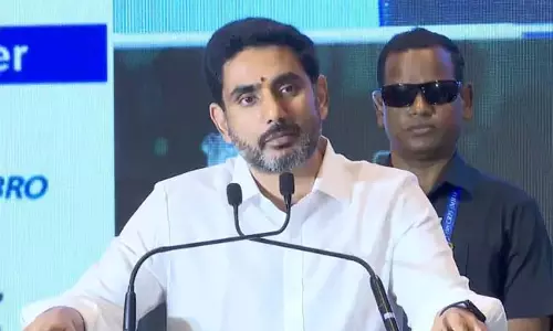 आंध्र प्रदेश में विकास डबल इंजन सरकार की वजह से है: Minister Nara Lokesh आंध्र प्रदेश में विकास डबल इंजन सरकार की वजह से है: Minister Nara Lokesh