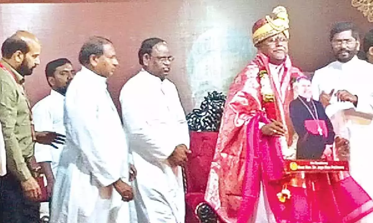 Andhra: बिशप जया राव का जन्मदिन मनाया गया