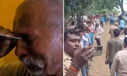Basti: खाद की लाइन में बुज़ुर्ग किसान की तबीयत बिगड़ी, जांच की मांग