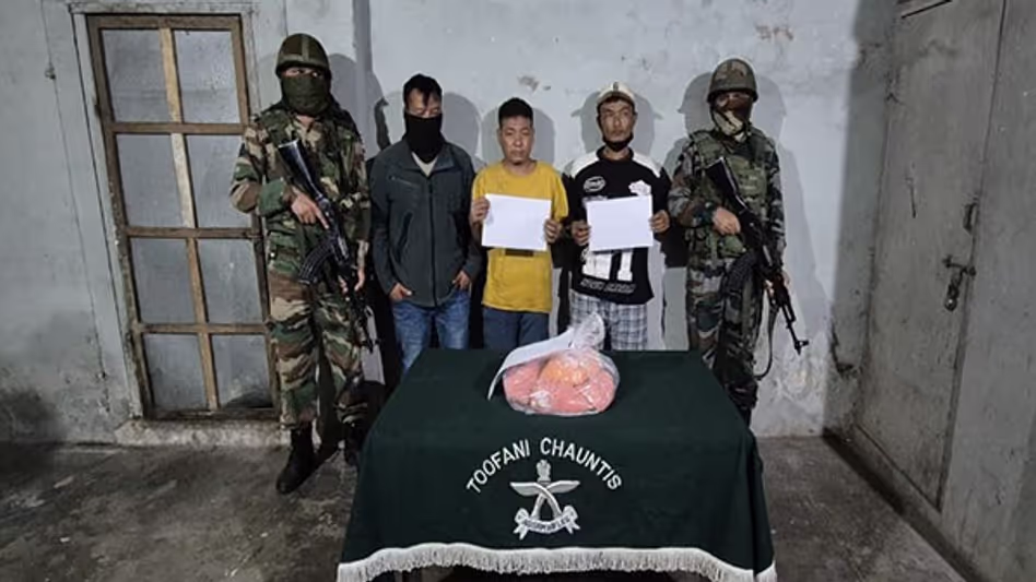 Assam  राइफल्स ने आइजोल में 21 करोड़ रुपये की मेथ टैबलेट जब्त की, दो गिरफ्तार
