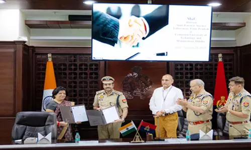 यूपी पुलिस और सेंचुरियन यूनिवर्सिटी के बीच एमओयू