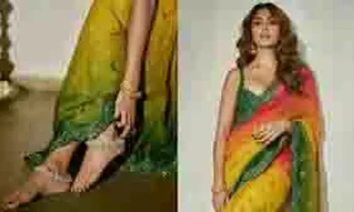 Mrunal Thakur: गणेश चतुर्थी साड़ी लुक देवी पार्वती को समर्पित था Mrunal Thakur: गणेश चतुर्थी साड़ी लुक देवी पार्वती को समर्पित था