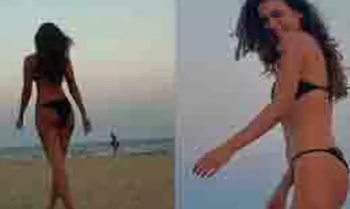 यूरोप वेकेशन में Shalini Pandey का बिकिनी लुक वायरल