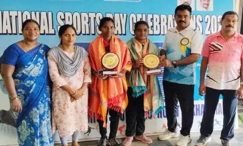 Ball badminton खिलाड़ियों के लिए सम्मान