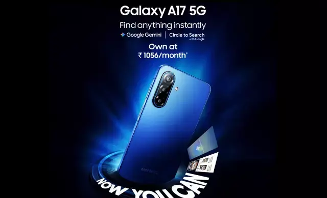 Samsung Galaxy A17 5G भारत में लॉन्च, Exynos 1330 SoC और ट्रिपल रियर कैमरा सेटअप के साथ Samsung Galaxy A17 5G भारत में लॉन्च, Exynos 1330 SoC और ट्रिपल रियर कैमरा सेटअप के साथ