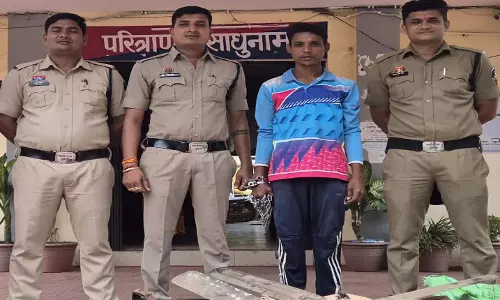 ऑपरेशन बाज के तहत फरार चोर ताकेश्वर यादव गिरफ्तार, चोरी का माल बरामद