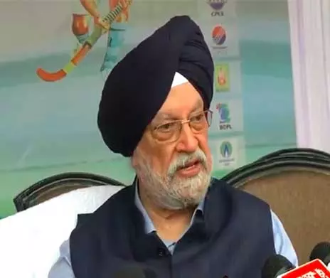 हरदीप पुरी ने PM मोदी और उनकी मां के खिलाफ कथित अपशब्दों के लिए विपक्ष की आलोचना की हरदीप पुरी ने PM मोदी और उनकी मां के खिलाफ कथित अपशब्दों के लिए विपक्ष की आलोचना की