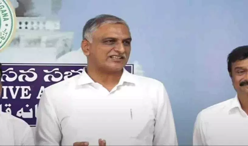 चलो बाढ़ पर बात करते हैं... वे कहते हैं चलो कीचड़ की राजनीति पर बात करते हैं: Harish Rao चलो बाढ़ पर बात करते हैं... वे कहते हैं चलो कीचड़ की राजनीति पर बात करते हैं: Harish Rao