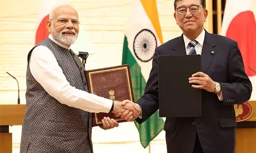 India-Japan ने सहयोग बढ़ाने को कई समझौतों पर किए हस्ताक्षर