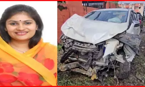 भाजपा विधायक की गाड़ी दुर्घटनाग्रस्त, MLA, उनके गनमैन और ड्राइवर घायल