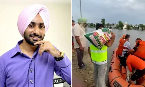 Singer Satinder Sartaj ने 500 बाढ़ प्रभावित परिवारों के लिए राशन भेजा, अजनाला में राहत कार्य