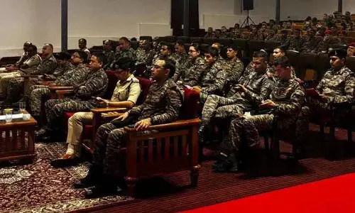 Secunderabad के बाइसन डिवीजन में सेना के जवानों के लिए साइबर जागरूकता कार्यक्रम आयोजित किया Secunderabad के बाइसन डिवीजन में सेना के जवानों के लिए साइबर जागरूकता कार्यक्रम आयोजित किया