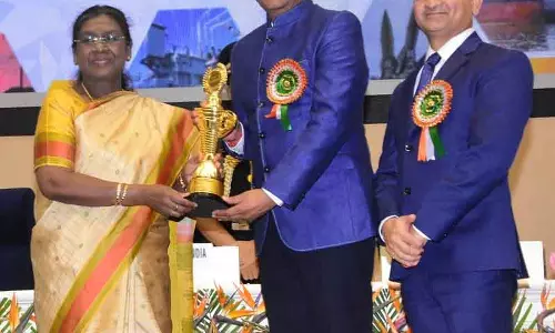 SJVN को उत्कृष्ट मानव संसाधन प्रबंधन के लिए सम्मानित किया गया SJVN को उत्कृष्ट मानव संसाधन प्रबंधन के लिए सम्मानित किया गया