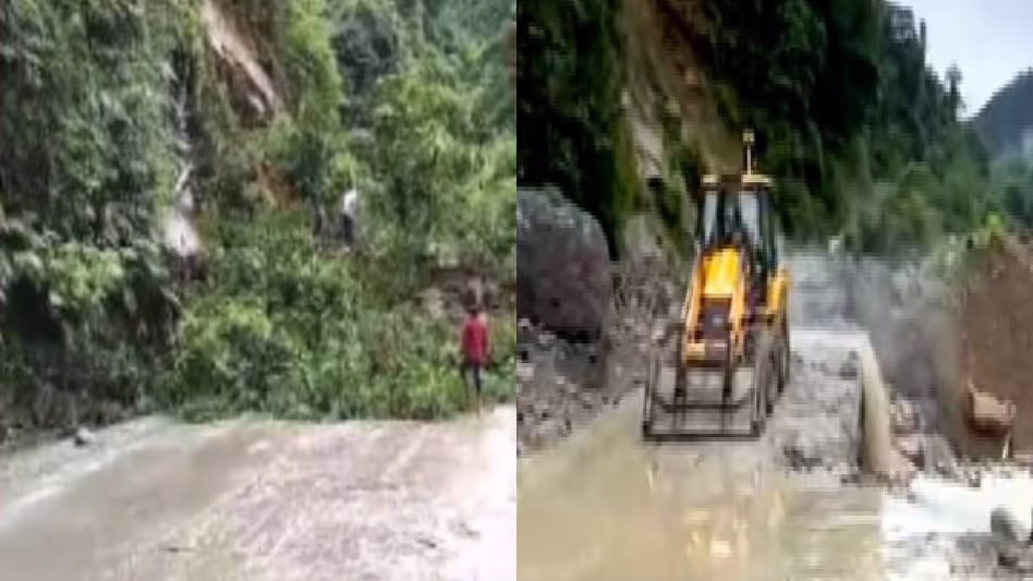 Sonapur में भारी भूस्खलन से एनएच-6 अवरुद्ध, कई वाहन फंसे Sonapur में भारी भूस्खलन से एनएच-6 अवरुद्ध, कई वाहन फंसे