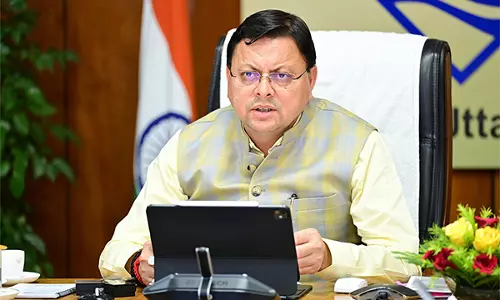 Dhami ने बादल फटने पर राहत कार्यों के दिए आदेश