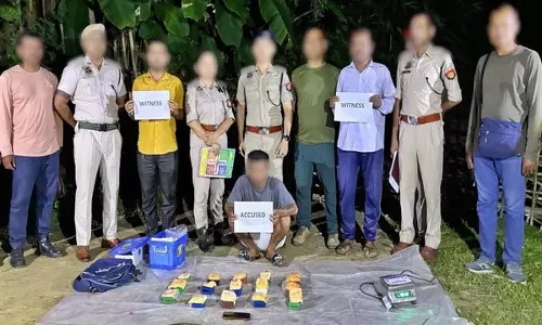असम राइफल्स ने असम के Cachar में 1.22 करोड़ रुपये की हेरोइन जब्त की