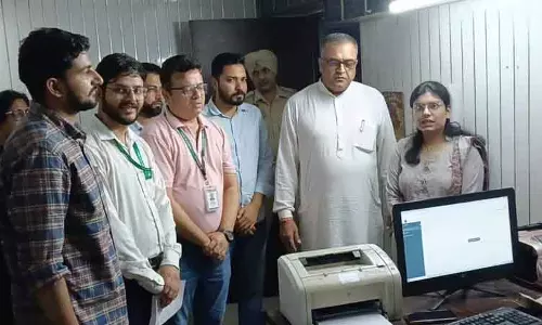 Phagwara MC ने कर संग्रह बढ़ाने के लिए नकदी गिनने वाली मशीन लगाई