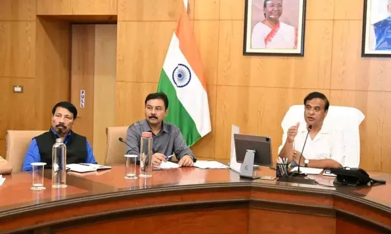 Assam: CM सरमा ने ‘सेवा सप्ताह’ की तैयारियों की समीक्षा की Assam: CM सरमा ने ‘सेवा सप्ताह’ की तैयारियों की समीक्षा की