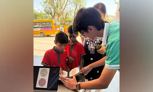 अडानी इंटरनेशनल स्कूल के छात्र ने अपनी चुनौती को हजारों लोगों के लिए उपहार में बदल दिया